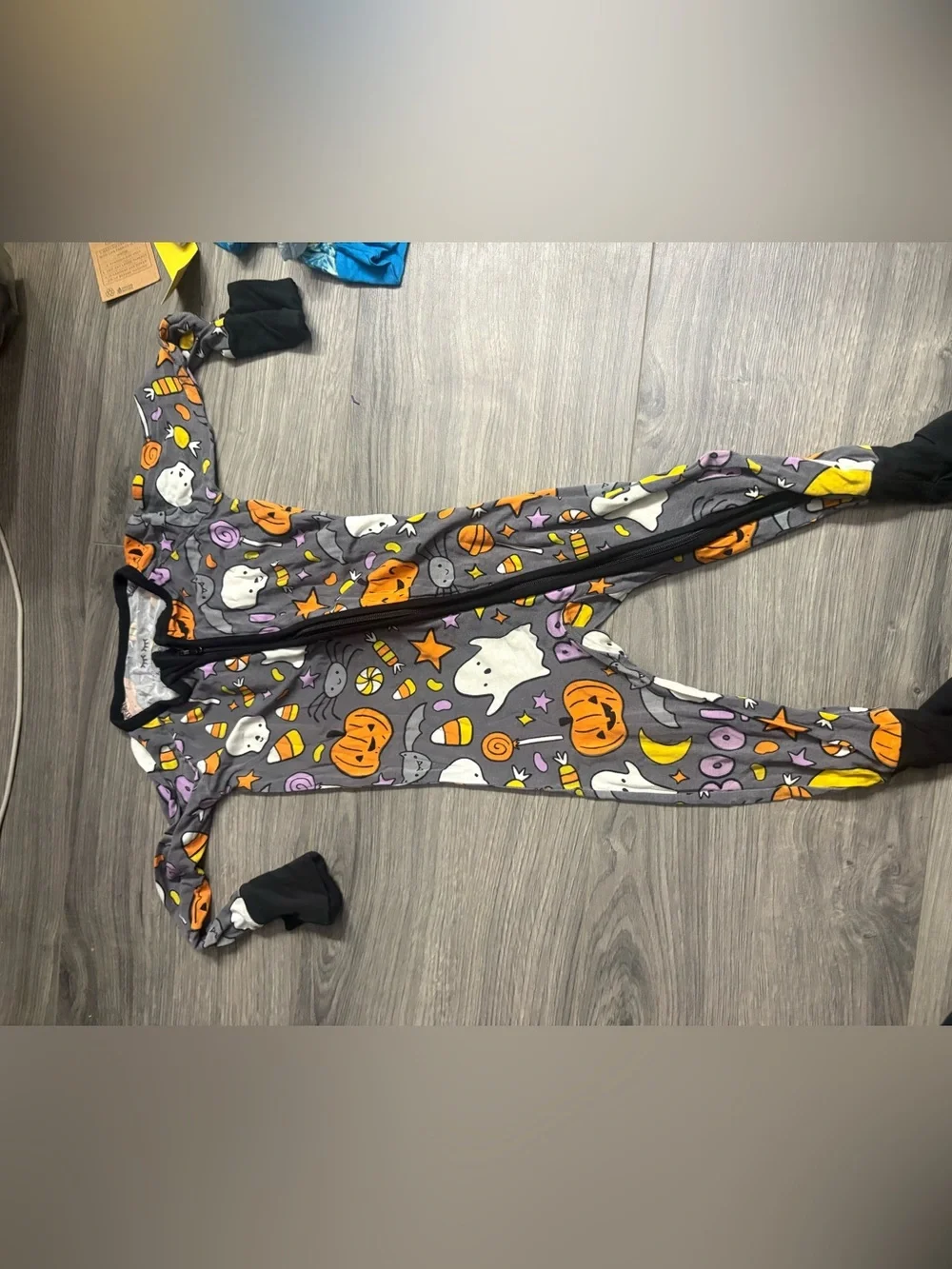 Little Sleepies one piece pajamas.